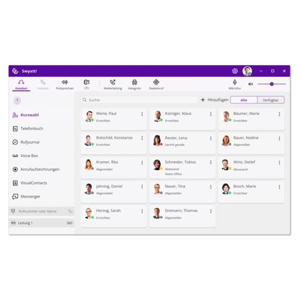SwyxIt! - das Softphone für Ihre Kommunikation