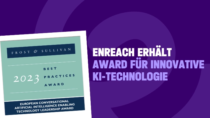 Enreach erhält Award von Frost & Sullivan